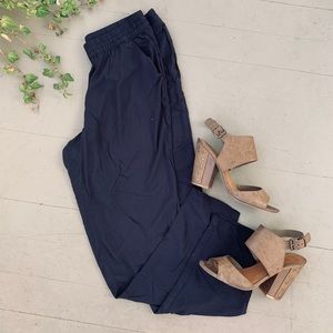 H&M Navy Work Pant